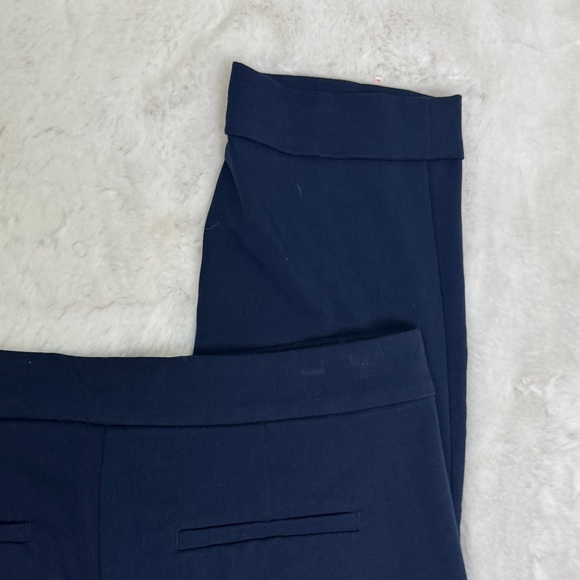 NWOT LOFT Navy Blue Cropped Pants 4P - Picture 11 of 11